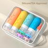18pack Travel Bottles for Toiletries:Silicone TSA Approved-Containers for Toiletries,Leak Proof Refillable Liqus Shampoo And Conditioner Essentials toiletry Bottles view 3