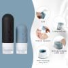 18pack Travel Bottles for Toiletries,TSA Approved Silicone Travel Containers for Toiletries,Leak Proof Refillable Liqus Shampoo And Conditioner travel Essentials toiletry Bottles view 4