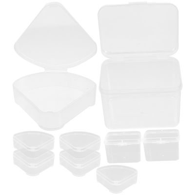 FOMIYES 9pcs Cosmetic Sponge Holder Versatile Makeup Storage Box for Powder Puff and Beauty Tools Plastic Container for and Organization