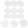 FOMIYES 9pcs Cosmetic Sponge Holder Versatile Makeup Storage Box for Powder Puff and Beauty Tools Plastic Container for and Organization view 3
