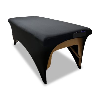 ANartcle Lash Bed Cover,Excellent Protective Cover for 6 ft Lash Table or Massage Bed,Lash Bed Sheets,Spa Bed Cover(72" x 30" x 30 ",Black)
