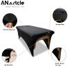 ANartcle Lash Bed Cover,Excellent Protective Cover for 6 ft Lash Table or Massage Bed,Lash Bed Sheets,Spa Bed Cover(72" x 30" x 30 ",Black) view 3