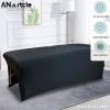 ANartcle Lash Bed Cover,Excellent Protective Cover for 6 ft Lash Table or Massage Bed,Lash Bed Sheets,Spa Bed Cover(72" x 30" x 30 ",Black) view 4