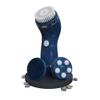 Perry Ellis 4-in-1 Cordless Massage and Cleansing Set with 4 Brush Heads, Exfoliating Face Scrubber with Massager, Rotating Scrub Brush, Facial Skincare Products, Carrying Case for Travel Included view 1