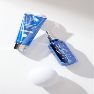 Dr. Denese Peel & Glow Rx Vitamin C Face Paste & AHA Peel Drops Set - Skin Care Exfoliating Peel Kit for Brighter, Smoother Looking Skin - Dual-Action Facial Treatment - Clean Skin Care - Cruelty-free