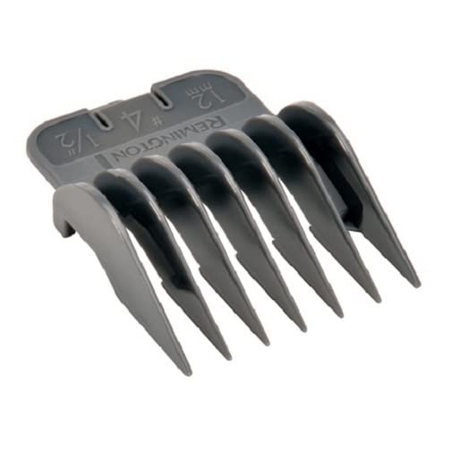 Remington Replacement #4 (12mm) Stubble Comb for Hair Clipper Models HC363, HC822, HC920, HC921, HC4031, HC4050, HC5010, HC5015, HC5020, HC5030, HC5850, HC5855, HC5060, HC5870, HC5880, HC5888, HC6550