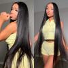 wig Straight Lace Frontal Wig 13X4 13X6 Transparent Human Hair Lace Wig Brazilian Remy Hair Pre Plucked Glueless 5X5 Straight Lace Closure Wig for Women Hair Replacement Wigs ( Color : 13X6 Lace Wig , view 4