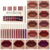 Melemando 12PCS Matte Liquid Lipstick Set Non-Stick Cup and Not Fade Pigmented Lipstick Long-Lasting Waterproof Velvet Lipgloss Kit Makeup for Girls and Women (Set 01) view 1