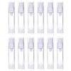 LXLK 48 Pcs 10ML Empty Refiilable Airless Vacuum Spray Bottle Clear Plastic Pump Press Bottle Perfume Vials Fine Mist Spray Bottles for Essential Oil Samples Portable Travel Atomizer view 1