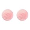 Beaupretty 2 Pieces Grafted Eyelash Jade Stones Eyelash Extension Pallet Holder Round Pallet Pad Resin Nail Art Plate Palette Makeup Palette (Pink) view 1