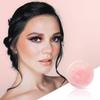 Beaupretty 2 Pieces Grafted Eyelash Jade Stones Eyelash Extension Pallet Holder Round Pallet Pad Resin Nail Art Plate Palette Makeup Palette (Pink) view 4