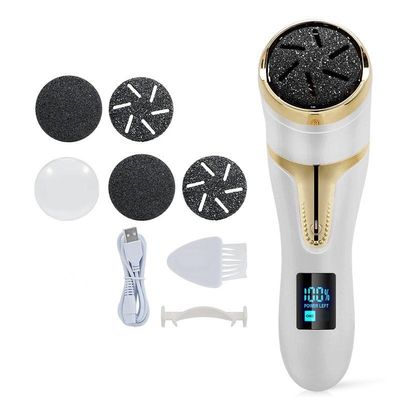 ASMEIR Electric Pedicure Tool (Color : Gold 5 Rollers)