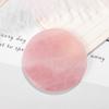Beaupretty 5 Pieces Grafted Eyelash Jade Stones Eyelash Extension Pallet Holder Round Pallet Pad Resin Nail Art Plate Palette Makeup Palette (Pink) view 2