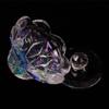 FOMIYES Manicure Glass Dish Cup with Lid for Nail Art Mixing Bowl for Powder and Liquid Nail Dish for and Manicures view 4