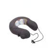 DEHOHO Portable Foldable Automatic Inflatable U-Shaped Pillow with Massage Hot Compress U-Shaped Pillow Press Type Aircraft Neck Pillow view 2