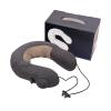 DEHOHO Portable Foldable Automatic Inflatable U-Shaped Pillow with Massage Hot Compress U-Shaped Pillow Press Type Aircraft Neck Pillow view 3