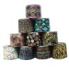Animal Skin Style Nail Art Foil Transfer Decals 10 Rolls Serpentine Leopard Print Nail Foil Tiger Snake Skin Pattern Nail Foils Adhesive Nail Art Stickers Manicure Transfer Tips DIY Decoration Kit view 1