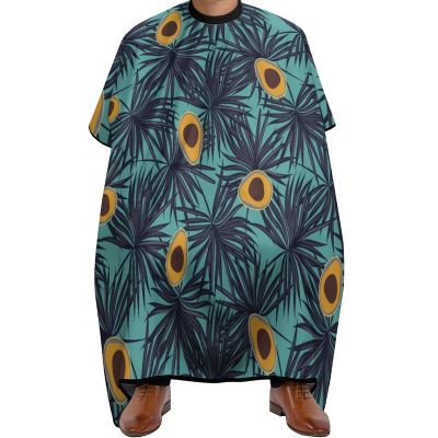 Avocado and Leaves Barber Cape Professional Hair Cutting Apron Hairdresser Cape Salon Cape for Men Women