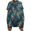 Avocado and Leaves Barber Cape Professional Hair Cutting Apron Hairdresser Cape Salon Cape for Men Women view 1