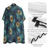 Avocado and Leaves Barber Cape Professional Hair Cutting Apron Hairdresser Cape Salon Cape for Men Women view 4