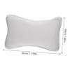MAGICLULU 3D Mesh Bathtub Pillow Suction Cups Head Shoulder Support for Standard Bathtubs Grey view 2