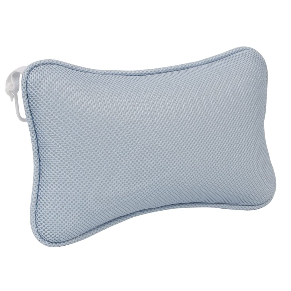 MAGICLULU 1pc Non- Bathtub Pillow Mesh Design with Cups for and Neck All Bathtub Types Comfortable and Cushion for Relaxation