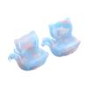 Cute Kitten Hair Clips,Cellulose Acetate Hair Clips,Small Claw Clips for Girl,Hair Accessories,Pack of 6,Blue view 1