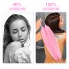 3-Pack Exfoliating Gloves Back Exfoliating Towel Back Washer for Shower Back Scrubber for Shower Skin Washcloth Body Exfoliator Set for Women Men, Pink view 4