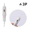 30pcs Disposable 8mm Screw Microblading Cartridge Needles 1R 3R 5R Permanent Makeup Tattoo Needles for Eyebrow, Eyeliner Lips (30pcs 1P) view 3
