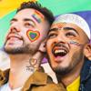48 PCS Gay Pride Tattoos Temporary, Rainbow Face Tattoos Stciekrs For Women Men Adults, Temp Bulk Fake LGBT LGBTQ Pride Face Tattoo Accessories, Equality Parade Festival Party Celebrations view 2