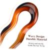 3pcs Hairpin U Shaped Hair Pins French Pins Hair Bun Pins Hair Jewelry Pins for Hair French Hair Accessories Hair Pins for Women Hair Sticks French Hair Pin Hair Forks U Pins Hair view 3