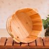 Wooden Foot Tub - Foot Massage Relaxation and Ultimate Comfort Pedicure Basin for Foot Soaking - for Foot Massage - Bucket Foot Bath Barrel view 3