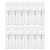 Uonlytech 12pcs Transparent Foaming Bottles Travel Soap Dispenser for Liquid Soap Facial Cleanser Shampoo Leak Pump Containers Go Use view 1