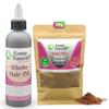 Emmy Naturals 100% African Chebe Powder & Chebe Hair Oil Bundle for Natural, Dry, & Damaged Hair (165g) view 1