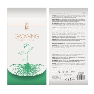 dm concept IDM GROWING PEDICURE GEL GREEN