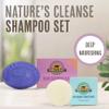 MSM Shampoo Bar + Hyaluronic Hair Conditioner Bar, Solid Bar Shampoo and Conditioner for Hair Growth, Non-Soap, For All Hair Types, Unscented (Violet), Set of 2 view 2