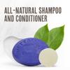 MSM Shampoo Bar + Hyaluronic Hair Conditioner Bar, Solid Bar Shampoo and Conditioner for Hair Growth, Non-Soap, For All Hair Types, Unscented (Violet), Set of 2 view 3