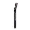 Leaf Shave | Leaf Dermaplaner, All-Metal Reusable Dermaplane Razor and Exfoliating Tool for Women, Includes Precision Clip and Two Refills - Mercury view 1