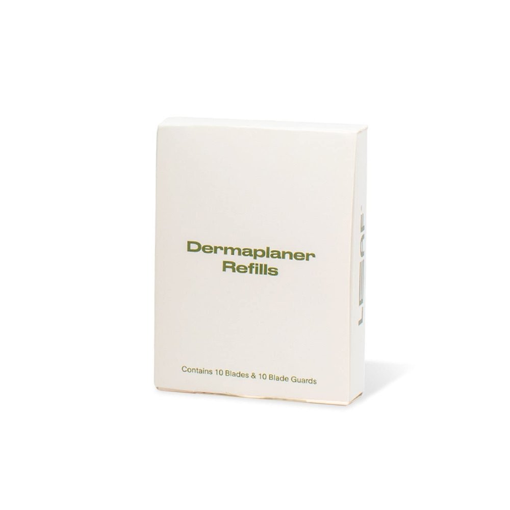 Leaf Shave | Leaf Dermaplaner Refills - 10-Count Replacement Blades & 10-Count Replacement Blade-Guards