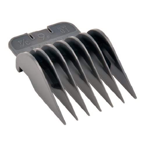 Remington #6 (18mm) Replacement Comb for Hair Clipper Models HC363, HC822, HC920, HC921, HC4031, HC4050, HC5010, HC5015, HC5020, HC5030, HC5850, HC5855, HC5060, HC5870, HC5880, HC5888, HC6550