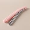 Leaf Shave | Leaf Dermaplaner Cover, Pink - Silicone Travel Case view 2