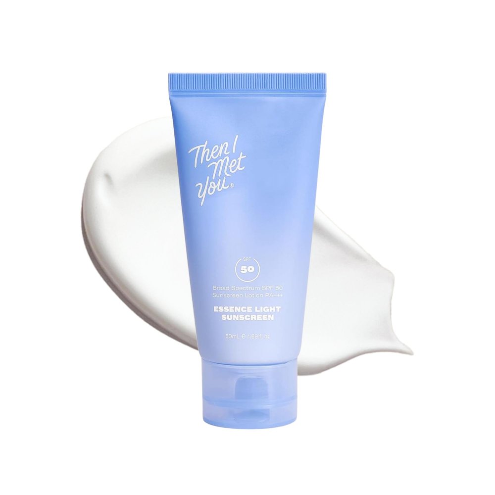 Then I Met You Essence Light Sunscreen SPF 50, Korean Skin Care