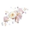 BIUDECO Flower Hair Comb for Bride Elegant Wedding Hair Insert Comb with Floral Design for Special Occasions Bridal Accessory view 1