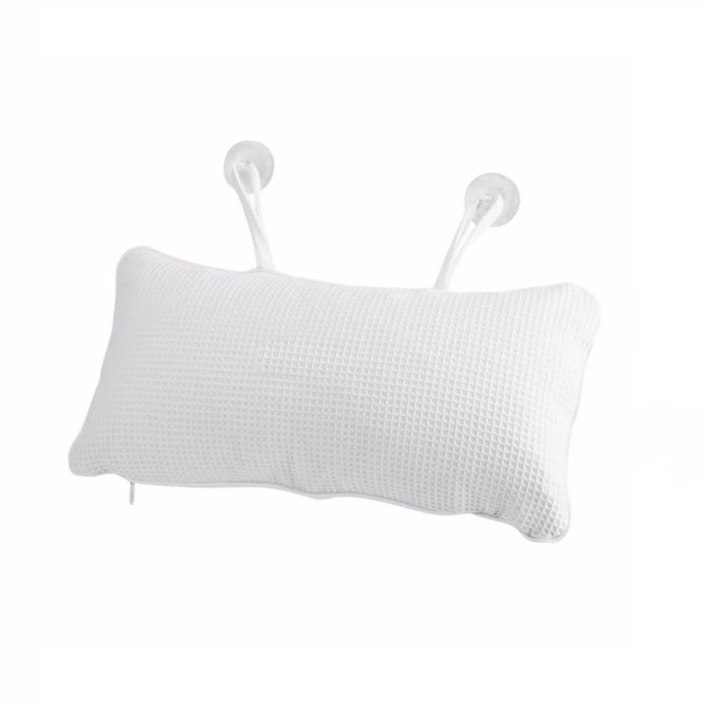 ihreesy Spa Bath Pillow,Ergonomic Comfort Non-Slip Bathtub Pillow Head Neck Support Bathtub Cushion Head Bath Pillow Headrest with Suction Cup for Bathtub Home Spa