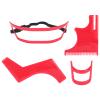 Beard Shaping Tool Kit, Beard Styling Cutting Hairline Grooming, Beard Template Set, Beard Shaping Styling And Haircut Tools For Me, Red view 1