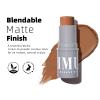 KIMUSE Cream Contour Stick Duo, Cream Blush Stick, Bronzer Shaping Stick, Creamy, Highly Pigmented, Long Lasting, Vegan Face Make Up Sticks view 2