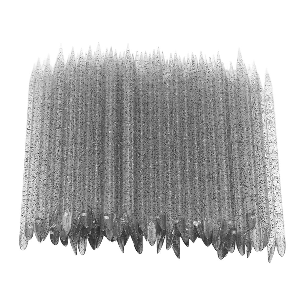 100pcs Nail Care Cuticle Pusher Dead Skin Removal Manicure Pedicure Cuticle Cleaning Sticks, Disposable Nail Stick Cuticle Pusher for Fingernail, Cleaning Cuticle Wholesale Business (Black)