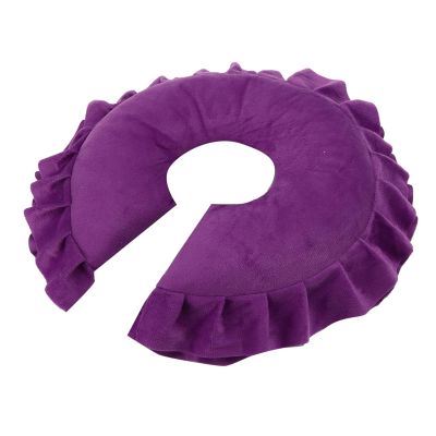 FILFEEL U Shaped Neck Support Cushion, Soft Face Pillow Cushion, SPA Salon Massage Bed U Shape Detachable Face Pillow, Travel Flight Neck Pad (U-Shaped Pillow-)