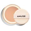 AMUSE SEOUL Dew Jelly Vegan Cushion Foundation Glow Dewy Finish Clean Beauty Dry and Sensitive Skin Eco-Friendly (02 NUDE REFILL) view 1