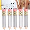 Aatraay 5PCS 5ml Pencil Shaped Empty Lip Gloss Tube Container, Mini Reusable DIY Refillable Lip Oil Bottles for Women Girls view 3